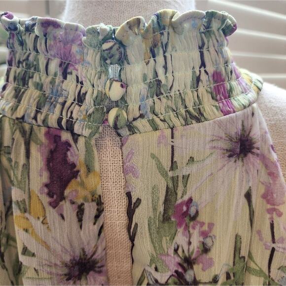 TAYLOR FLORAL NEW MAXI DRESS SIZE 16W - Picture 7 of 9